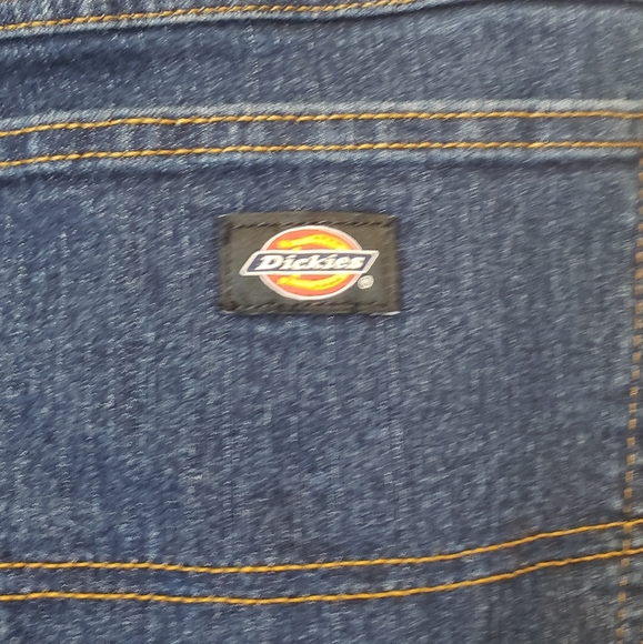 Dickies Flex Jeans Mens Size 32 X 30 Stretch Hi Rise Blue Denim - Picture 10 of 13